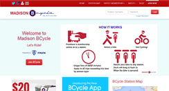 Desktop Screenshot of madison.bcycle.com