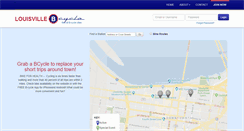 Desktop Screenshot of louisville.bcycle.com